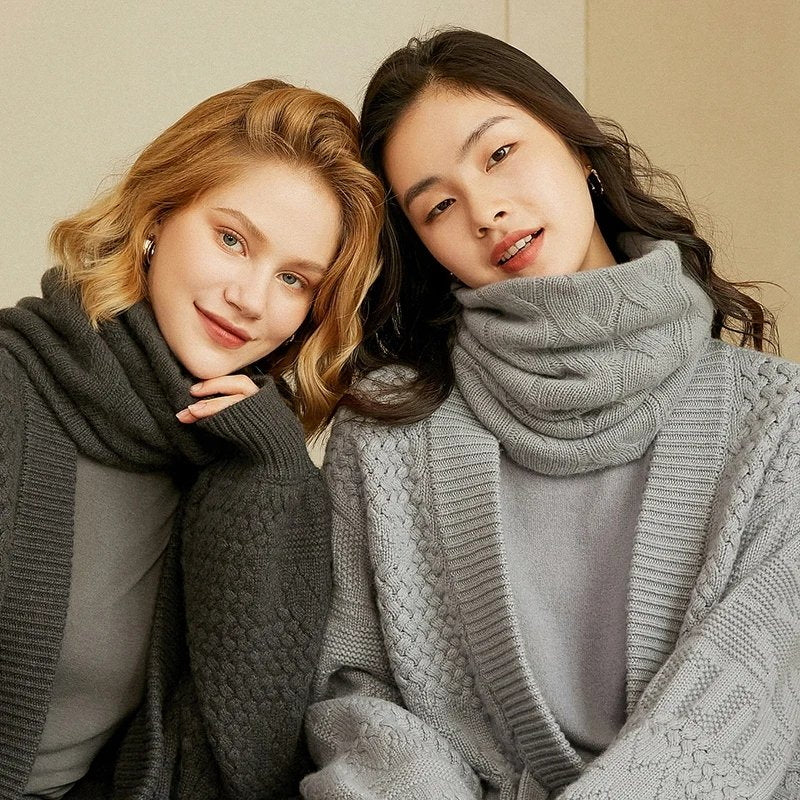 Chic Cashmere Ring Scarf