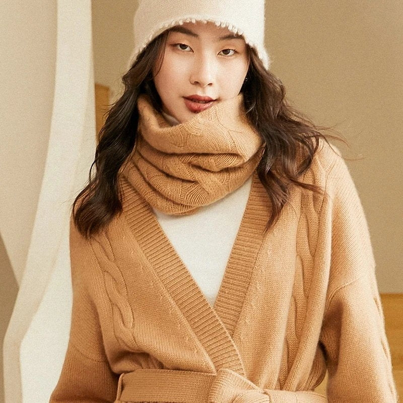 Chic Cashmere Ring Scarf