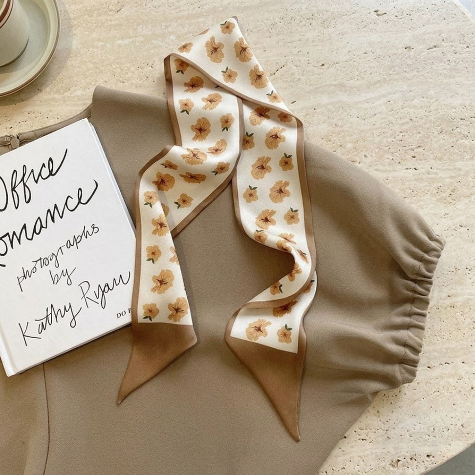 Nude Silk Hair Band